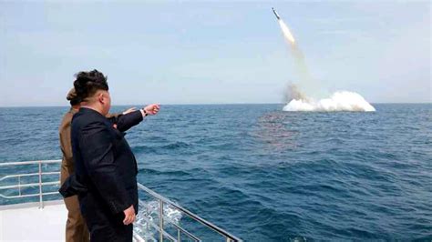 Nordkorea Feuert Laut Seoul U Boot Gest Tzte Ballistische Rakete Ins