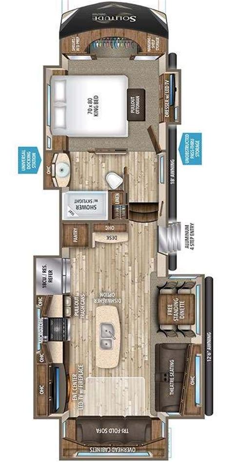 2017 Grand Design Solitude 384GK PHOTOS Details Brochure Floorplan