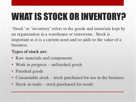 Importance Of Inventory Management