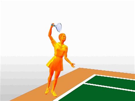 How Execute A Tennis Serve Demonstrated Britannica