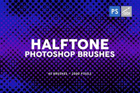 Attractive Halftone Brushes To Create Unforgetable Art Decolore