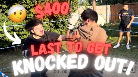 LAST TO GET KNOCKED OUT WINS 400 YouTube