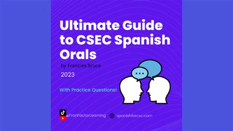 Ultimate Guide To CSEC Spanish Orals