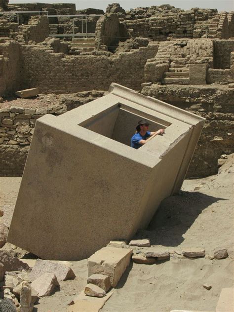 EGYPT Ancient Technology Granite Box Aswan Elephantine Island The