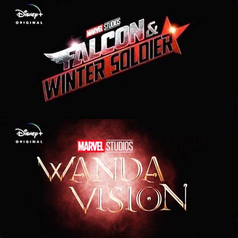 ‘Falcon & Winter Soldier’ logo from Disney+ and my fan-made ‘Wanda ...