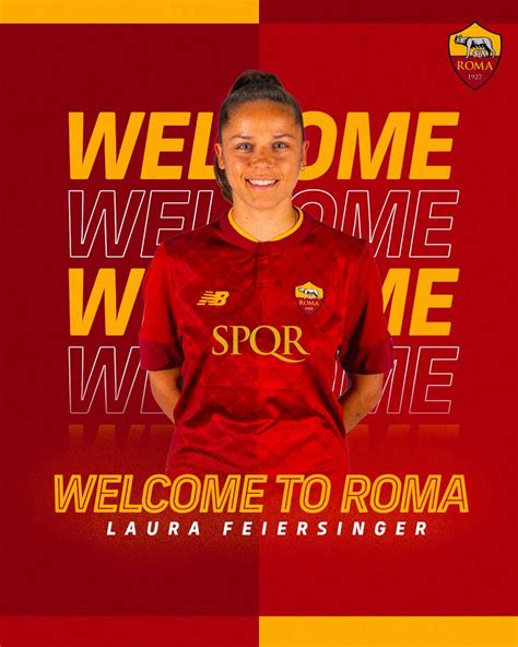 As Roma Femminile On Twitter Annuncio Laura Feiersinger