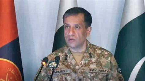 Live Dg Ispr Lt Gen Ahmed Sharif Briefs On Counterterrorism Ops