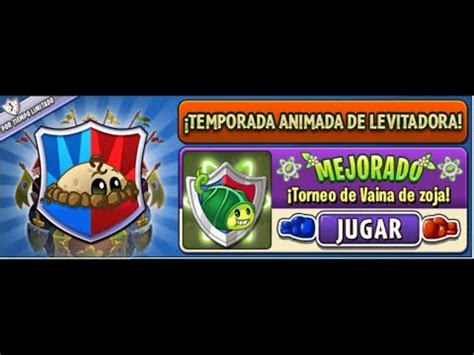 Plants Vs Zombies 2 Nuevo Batalla Arena De Vaina De Zoja Mejorado