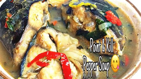 How To Make Catfish Pepper Soup Aka Point And Kill Nigerian Style