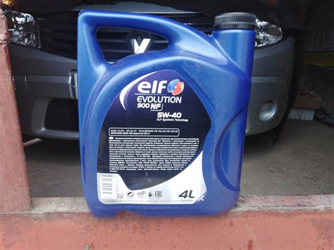 Сделано в России. Моторное масло ELF EVOLUTION 900 NF 5W-40. — Renault ...