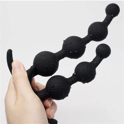 Anal Beads Balls Plug Buttplug Anal Plug Dildo Vagina Masturbator Dilator Adult Sexy Sex Toys