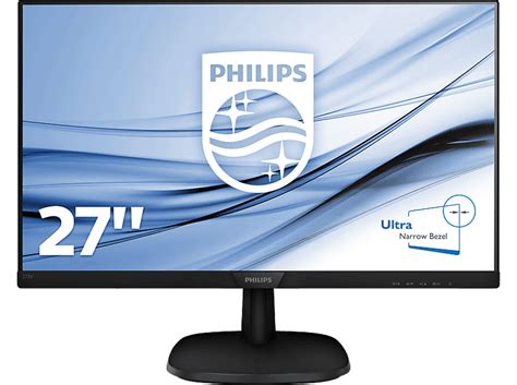 Monitor PHILIPS 273V7QDAB 27 Zoll Full-HD Monitor (5 ms Reaktionszeit ...
