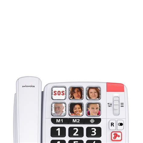 Swissvoice XTRA 1110U Ενσυρματο τηλέφωνο για ηλικιωμένους με ανοιχτή ...