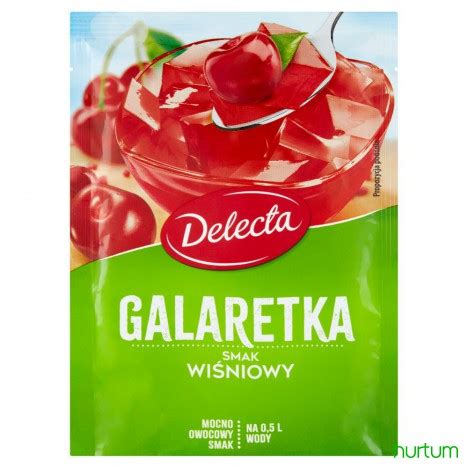 Delecta Galaretka Smak Wi Niowy G W Hurtum Pl