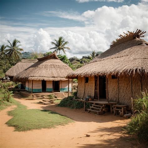 Premium AI Image | Traditional village in the Amazon rainforest of Cuyabeno