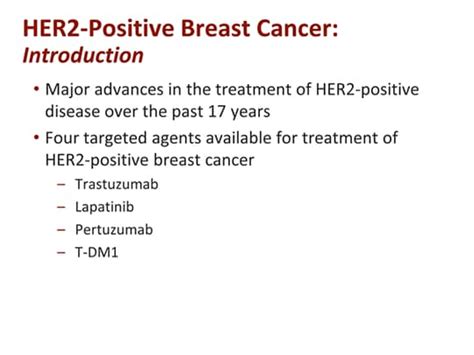 Neoadjuvant Therapy In Her2 Positive Breast Cancer Optimizing Clinical