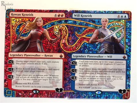 Will And Rowan Kenrith Alters Mtg Mtg Altered Art Magic The