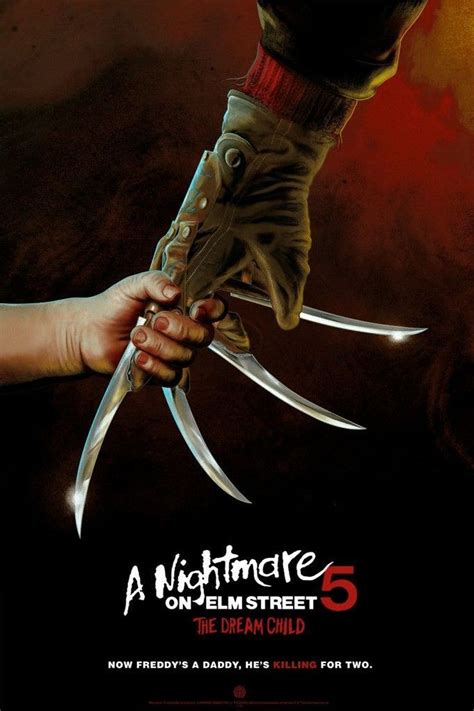 A Nightmare On Elm Street Part 5 The Dream Child Horror Posters A