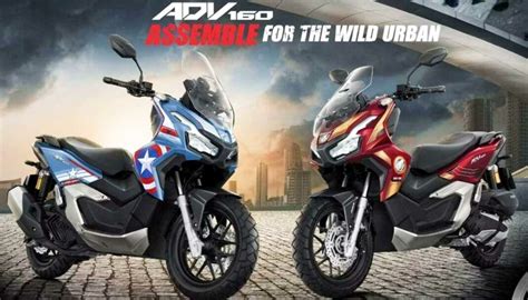 New Honda Adv 160 Scooter Gets Iron Man And Captain America Editions