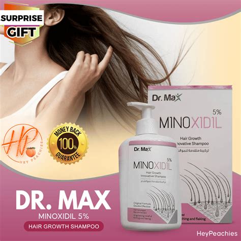 Dr Max Minoxidil Hair Growth Innovative Shampoo Long Lasting Relief