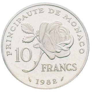 Francs Rainier Iii Princess Grace Piedfort Monaco Numista