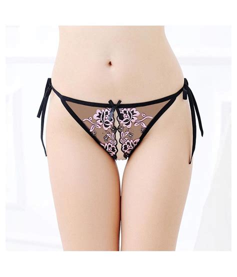 Buy Women Sexy Lingerie Underwear Cut Out Open Crotch Embroidery Mesh