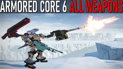 Armored Core All Weapons Youtube