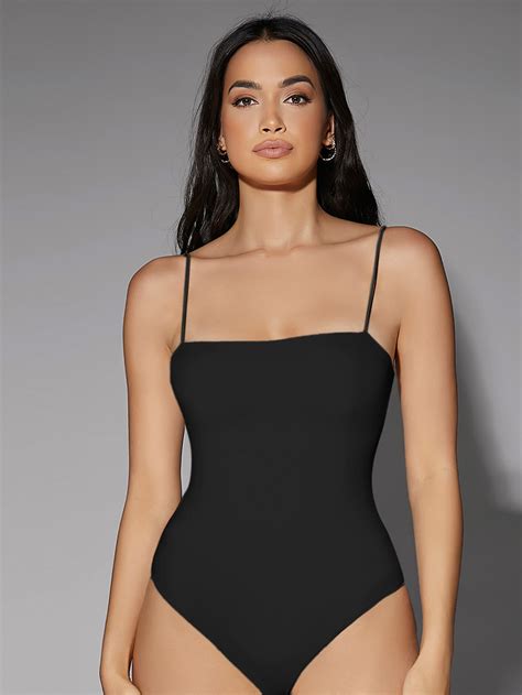 Ella Black Cami Bodysuit LA CHIC PICK