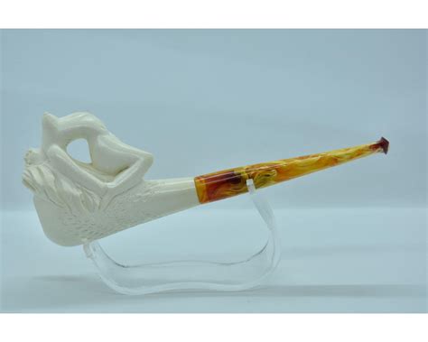 Naked Lady Pipe Horn Pipe Big Boobs Pipe Meerschaum Pipe Straight