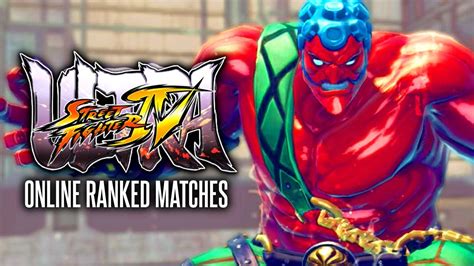 Street Fighter Ranked Matches Cody El Fuerte Guile Blanka