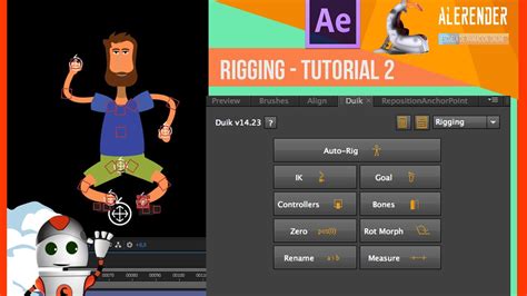 Curso After Effects Rigging Duik Tutorial Youtube