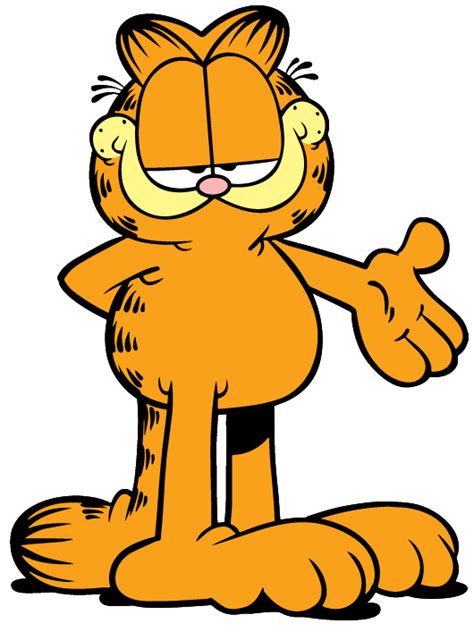 Garfield Line Messaging Sticker Garfield Thumbs Up Clipart Full