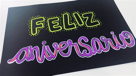 Pancarta De Feliz Aniversario Youtube