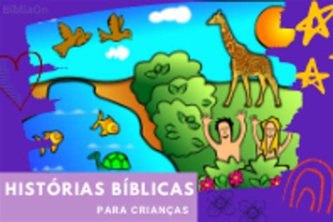 15 histórias bíblicas em formato infantil moral Bíblia