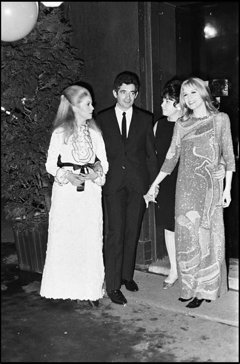 Photo Catherine Deneuve Jacques Demy Régine Et Françoise Dorléac à