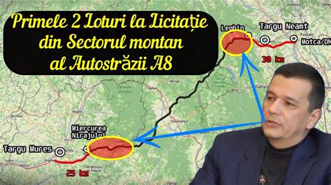 Autostrada A Sec Iunea De Munte Primele Loturi La Licita Ie Youtube