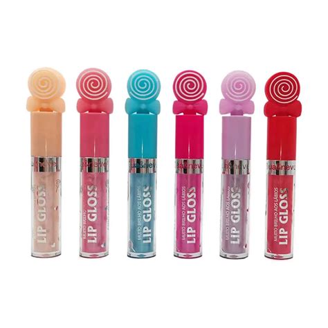 Lip Gloss Efeito Espelhado Lua E Neve LN02280 Lets Make Qualquer