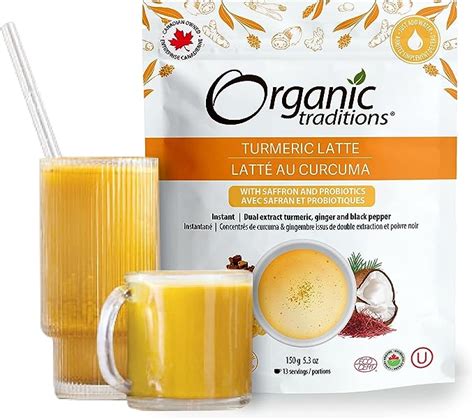 Amazon Organic Traditions Superfood Turmeric Latte With