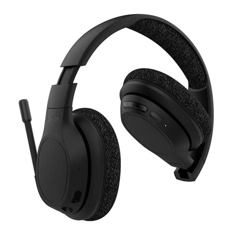 Wireless Over-the-Ear Headphones w/ Built-In Microphone