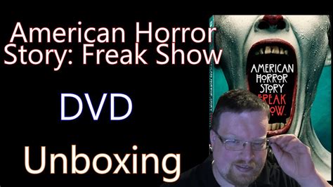 American Horror Story Freak Show Dvd Unboxing Youtube