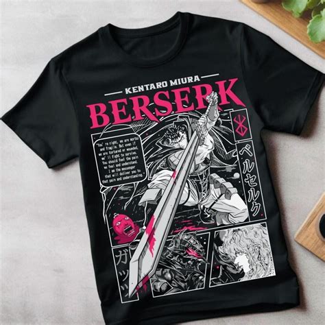 Hot Sale Berserk T Shirt Strip Guts Berserker Armour Horror Anime Gift