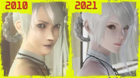 Nier Replicant ニーアレプリカント Original Ps3 Vs Ps4 Remaster Early Graphics