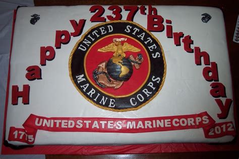 Happy Birthday Us Marines! - CakeCentral.com