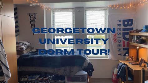 Georgetown University Dorm Tour Kennedy Hall YouTube