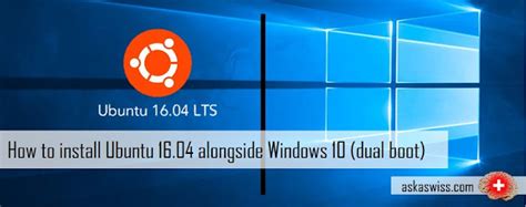 How To Install Ubuntu Alongside Windows 10 Howto Techno