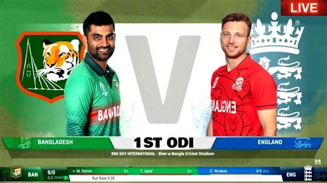 Live Bangladesh Vs England Live 2nd ODI BAN Vs ENG Live