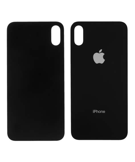 Comprar Tapa Trasera Para Iphone X Negra Repuesto De M Vil