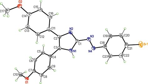 IUCr Crystal Structure Of 2 E 2 4 Bromophenyl Diazen 1 Yl 4