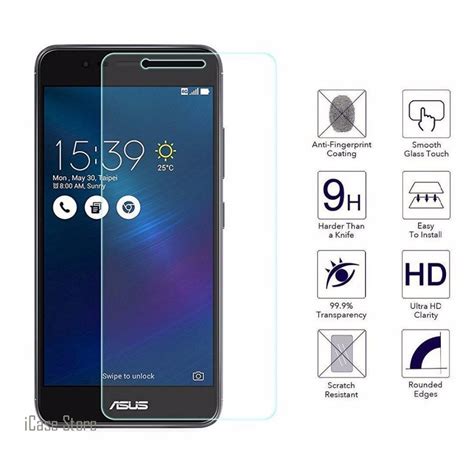 Protector De Pantalla De Vidrio Templado 9 H Para Asus Zenfone GO