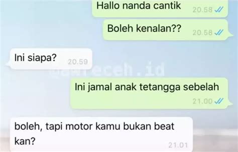 Chat Lucu Ngajak Kenalan Berujung Nggak Jelas Ini Bikin Geleng